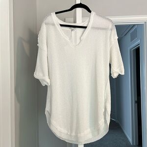 White Davi & Dani Top, size medium